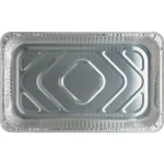 Genuine Joe Silver Aluminum 8.8 Qt. Full-Size Disposable Food Pans and Trays, 50 Count thumbnail 3