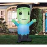 Unbranded 5-ft. Inflatable Monster Halloween Outdoor Decor thumbnail 3