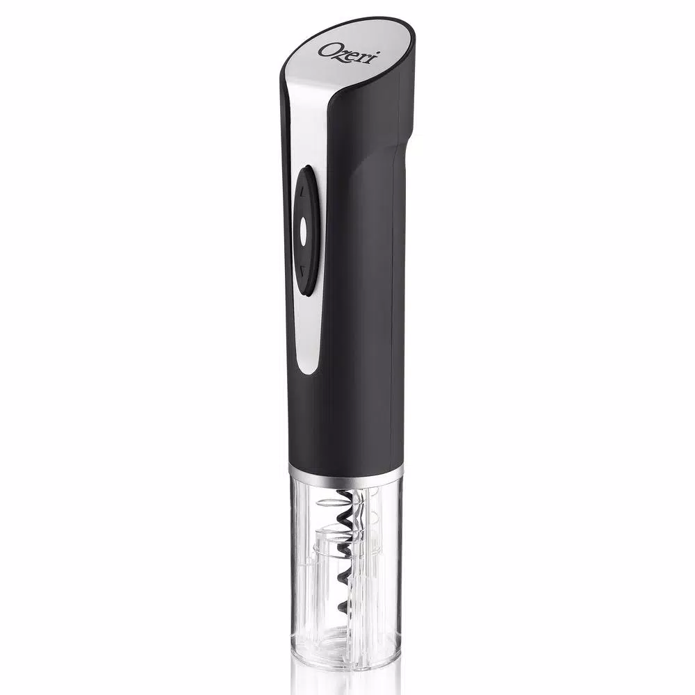 Ozeri Prestige II Cordless Electric Wine Bottle Opener with Foil Cutter and Lithium Battery