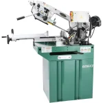 Grizzly Industrial 7" x 8-1/4" Swivel Horizontal Metal-Cutting Bandsaw with Stand thumbnail 1