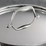 Tramontina Gourmet 6 Qt. Tri-Ply Clad Stainless Steel Covered Braiser thumbnail 4