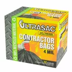Ultrasac 42 Gallon Contractor Trash Bags, 4 Mil Heavy Duty, 32 Count thumbnail 1