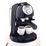 DeLonghi De'Longhi BAR32 15-Bar Espresso and Cappuccino Maker, Black thumbnail 1