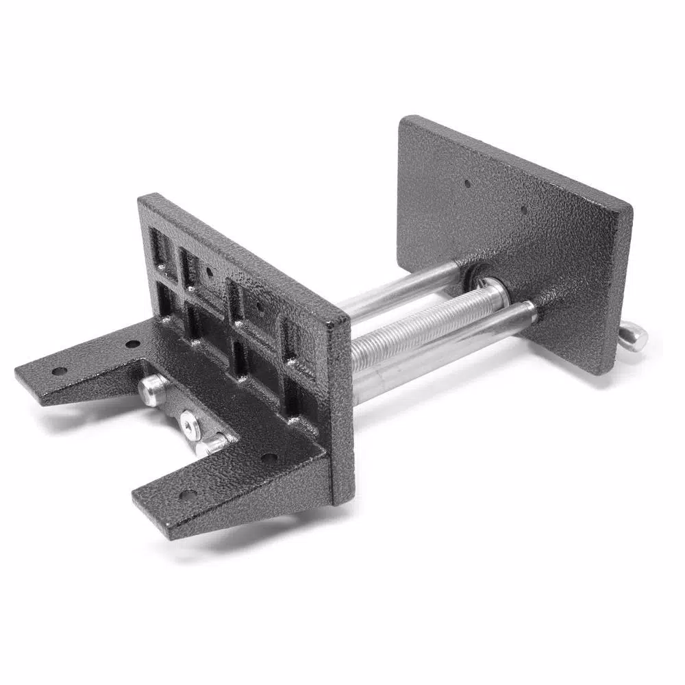 WEN 6 in. Cast Iron Woodworking Vise with 440 lb. Clamping Strength