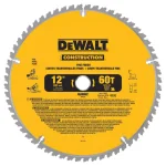 DEWALT 12 in. 15 Amp Double-Bevel Sliding Compound Miter Saw with 60T Fine Finish Blade thumbnail 3