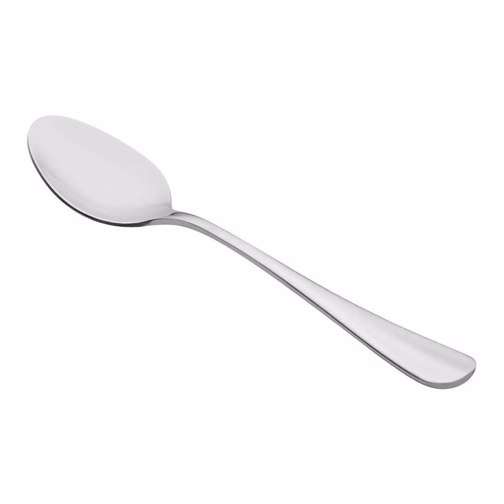 Oneida Baguette 18/10 Stainless Steel Demitasse Coffee Spoons, Silver, 12-Pack