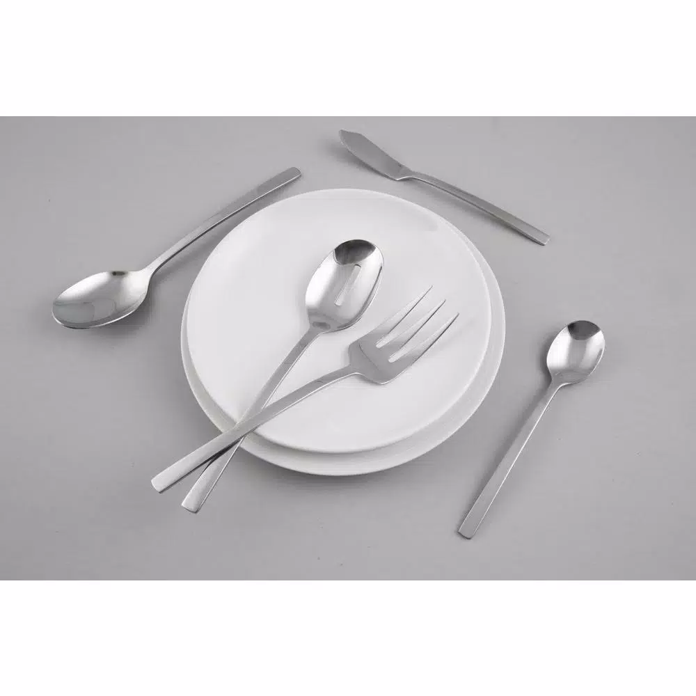 Cambridge Silversmiths Beacon Mirror 45-Piece Flatware Set, Service for 8, 18/0 Stainless Steel