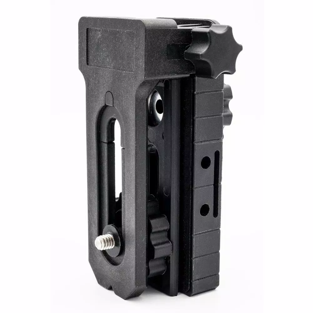 AdirPros Multi-Functional Laser Level Wall Mount Bracket with Swing-Out Platform