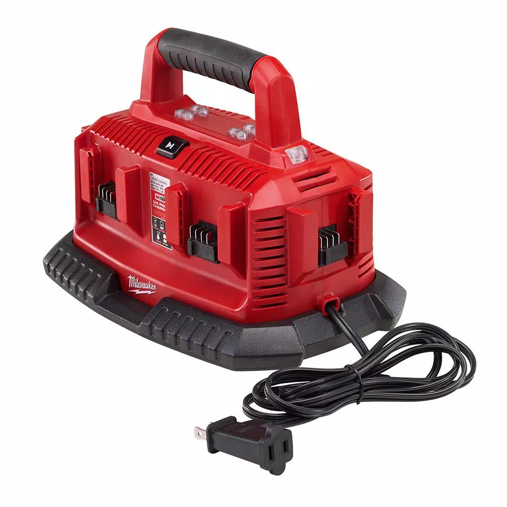 Milwaukee M18 FUEL 120 MPH 450 CFM Handheld Blower with M18 6-Port Sequential Charger Kit