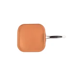 MasterPan Original Copper Pan 11 in. Aluminum Nonstick Copper Griddle thumbnail 3
