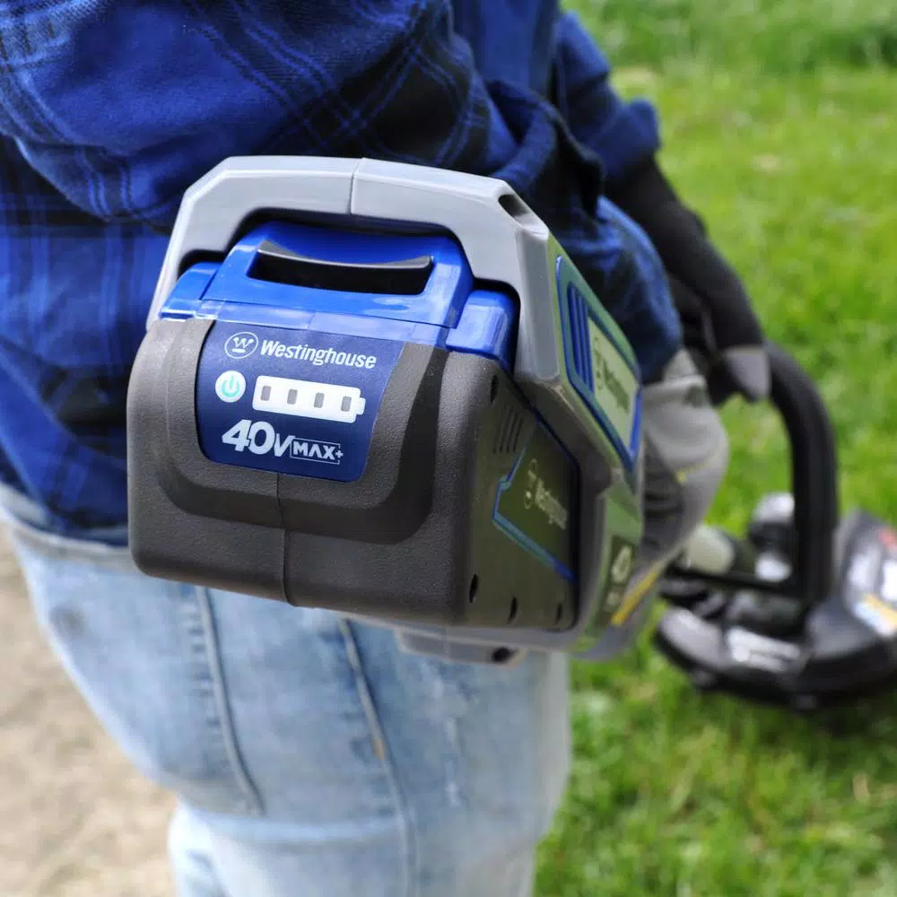 Westinghouse 40V Cordless String Trimmer and Edger with 4 Ah Battery and Charger