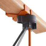 BORA Centipede 2x4 X-Cup Support Bracket 2-Piece Set thumbnail 2