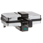 CucinaPro Piccolo 4-Slice Stainless Steel Pizzelle Waffle Maker thumbnail 3