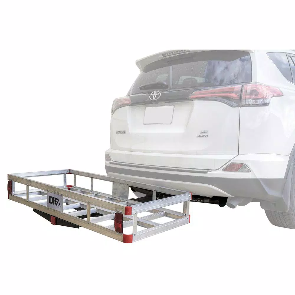 Detail K2 500 lb. Capacity Aluminum Hitch Cargo Carrier for 2 in. Receiver, Folding Design