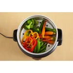 IMUSA 20-Cup Stainless Steel Rice Cooker with Non-Stick Interior and Steamer Insert thumbnail 3