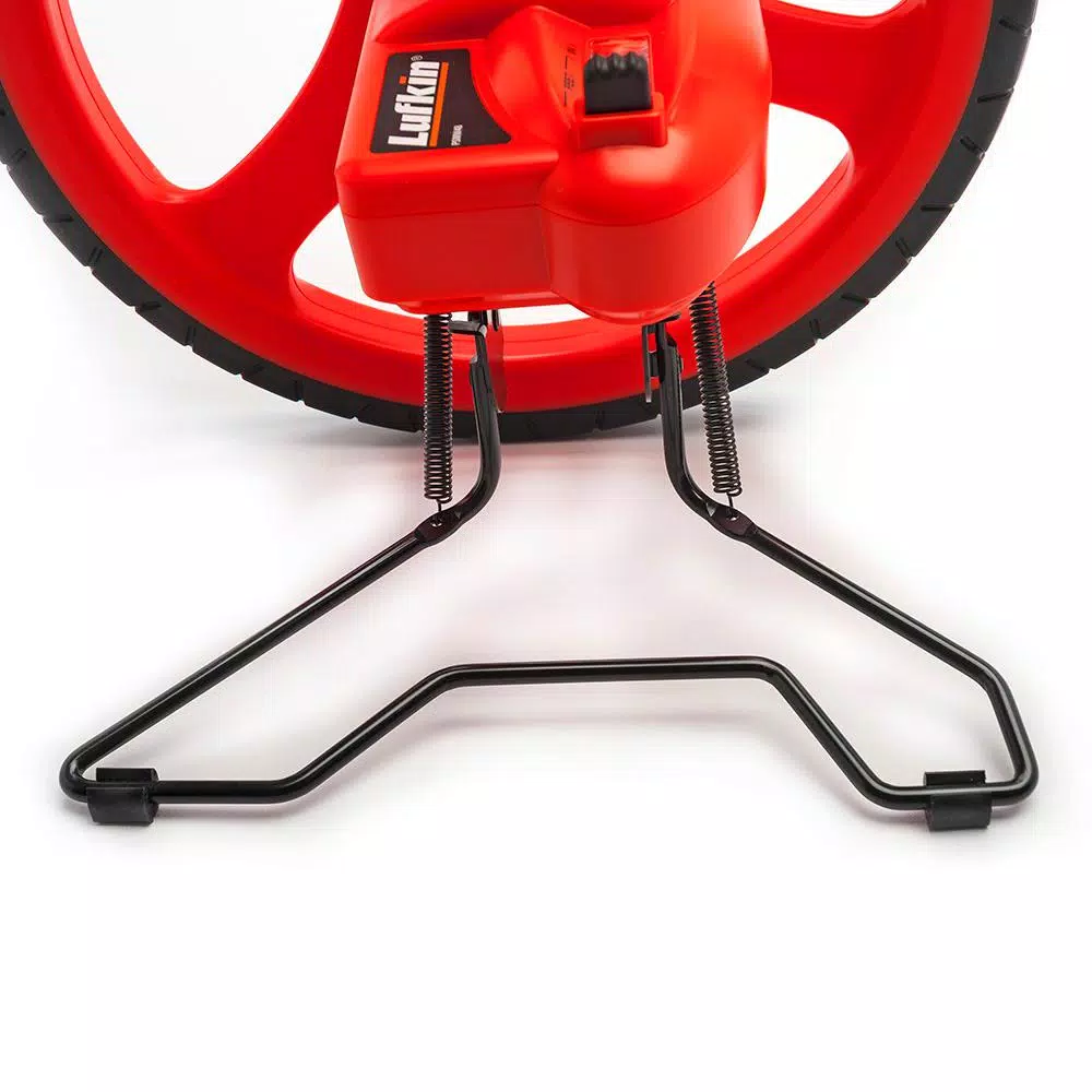 Lufkin Large Contractors Measuring Wheel with Rubber Tire, 10,000 ft Capacity
