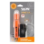 UST See-Me 1.0 Steady On Personal Locator Light, Waterproof LED Emergency Flashlight, Orange thumbnail 1