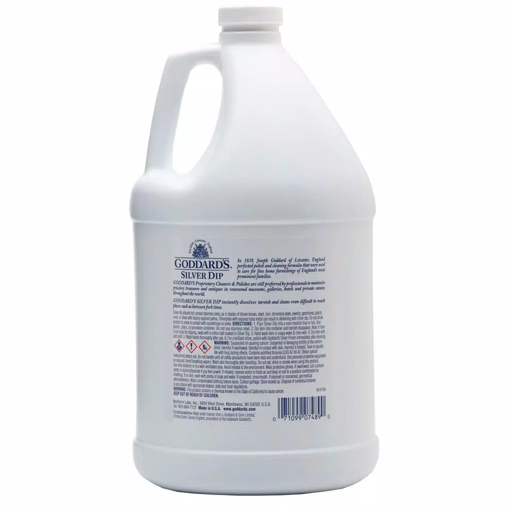 Goddard's Silver Dip Cleaner and Polish, 1 Gallon