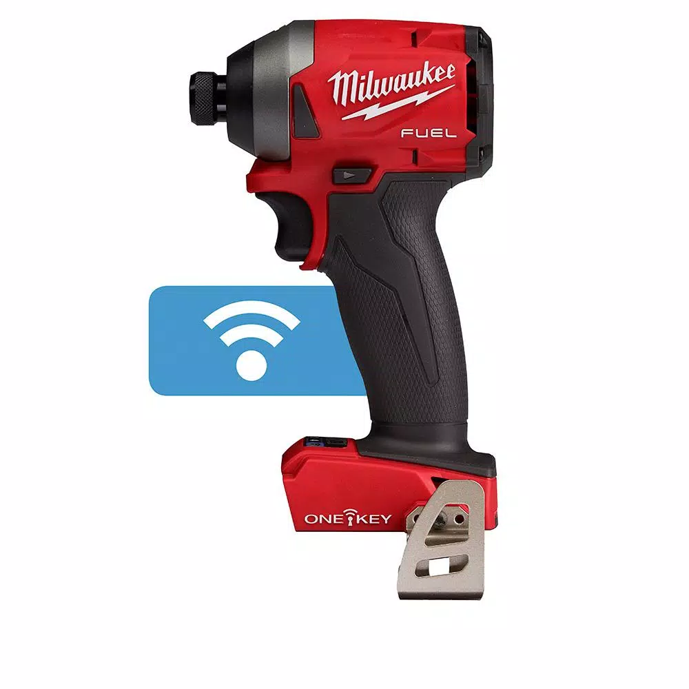 Milwaukee M18 FUEL ONE-KEY 1/4 in. Hex Impact Driver, 18V Brushless Cordless (Tool-Only)
