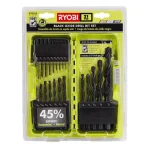 RYOBI 29-Piece Black Oxide Drill Bit Set and Impact Rated Driving Bit Set thumbnail 4