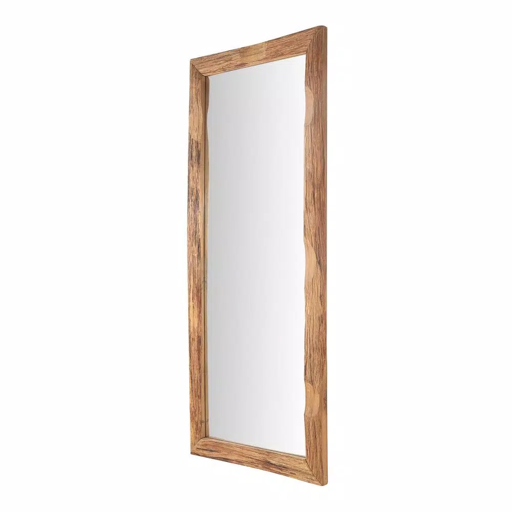 Home Decorators Collection Oversized Classic Wood Frame Floor Mirror, Brown