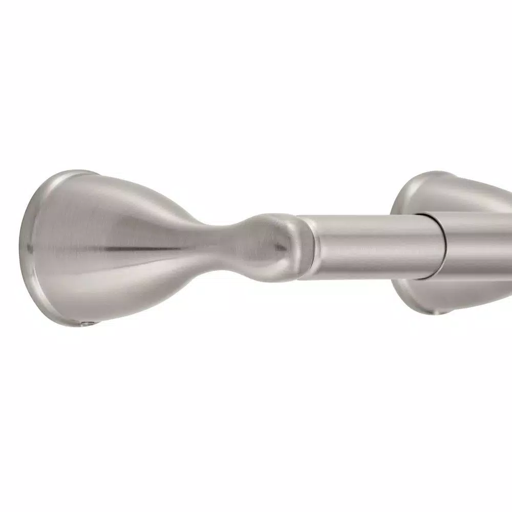 Glacier Bay Builders Double Post Toilet Paper Holder, Brushed Nickel