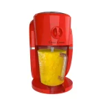 Classic Cuisine 1 Qt. Red Frozen Drink Slushy Maker & Ice Crusher thumbnail 6