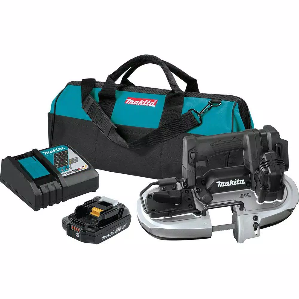 Makita 18V LXT Brushless Cordless Sub-Compact Band Saw Kit (2.0Ah)