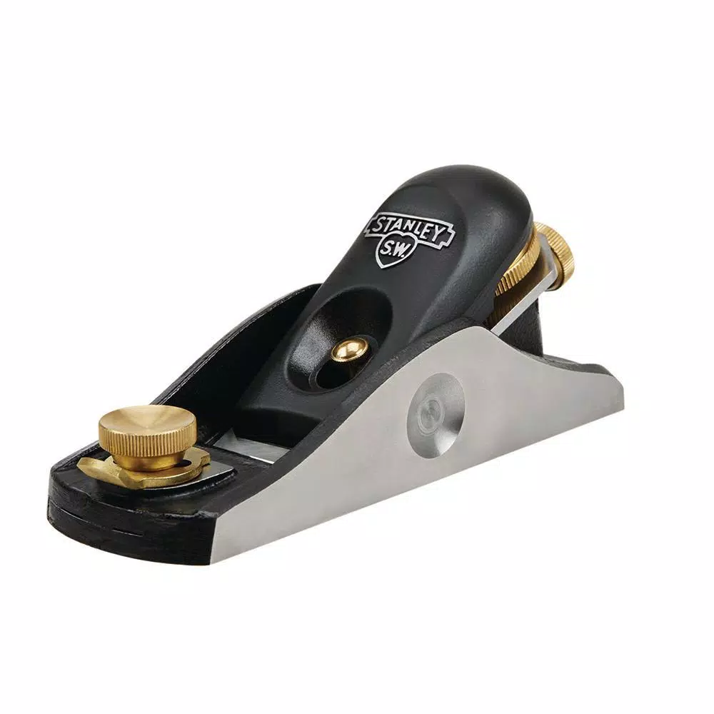 Stanley Sweetheart No. 9-1/2 Block Plane, 6.5 in. Cast Iron Base with A2 Steel Blade