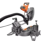 RIDGID 12 in. 15 Amp Dual Bevel Sliding Miter Saw Kit with Universal Mobile Stand thumbnail 5