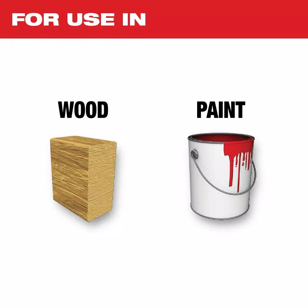 Milwaukee 3-1/2 in. 80-Grit Triangle Sandpaper for Oscillating Multi-Tools, OPEN-LOK Universal Fit (6-Pack)