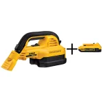 DEWALT 20V MAX 1/2 Gal. Wet/Dry Portable Vacuum with 2Ah Battery (DCV517B) thumbnail 1