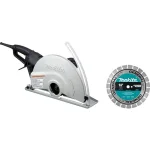 Makita 4114X 14 in. Electric Angle Cutter with Diamond Blade thumbnail 1