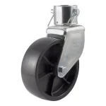 CURT 6" Jack Caster for 2" Diameter Tubes, 1,200 lbs. Capacity thumbnail 1