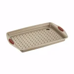Rachael Ray Cucina Nonstick Carbon Steel 2-Piece Sheet Pan and Crisping Insert Set thumbnail 1