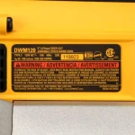 DEWALT 10 Amp Portable Deep Cut Band Saw Kit with Case thumbnail 10