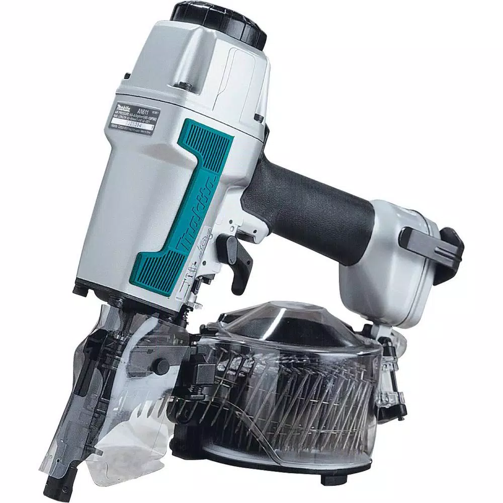 Makita 5007MG 7-1/4" Magnesium Circular Saw & AN611 Siding Coil Nailer Combo Kit