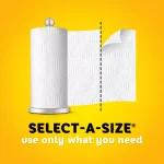 Bounty Essentials Select-A-Size White Paper Towels, 12 Big Rolls thumbnail 8