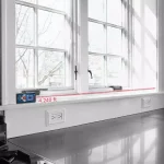 Bosch GCL 2-160 Self-Leveling Cross Line Laser & BLAZE GLM 42 135 ft. Laser Measure Combo Kit thumbnail 9