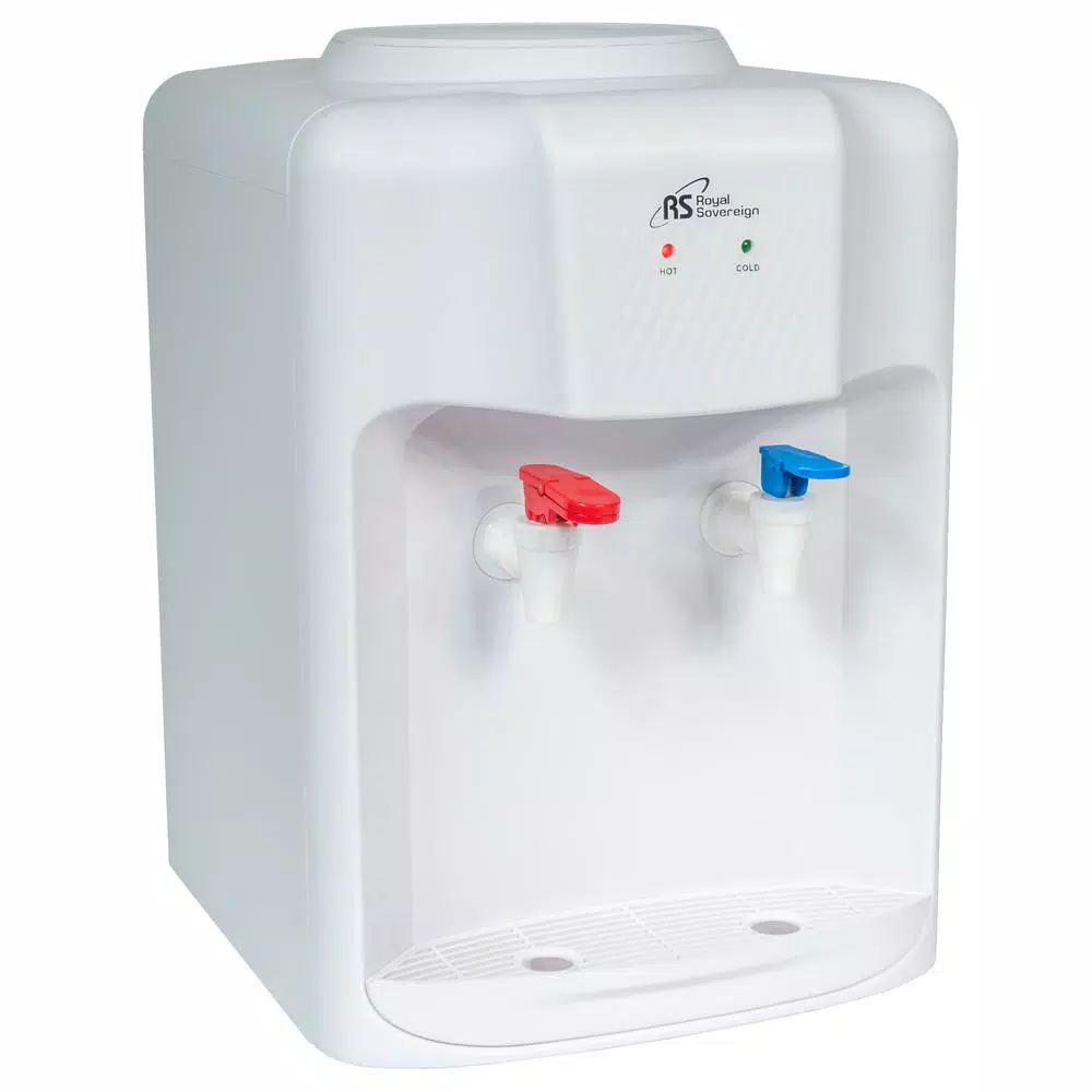 Royal Sovereign RWD-200W Countertop Water Dispenser, Hot and Cold, White