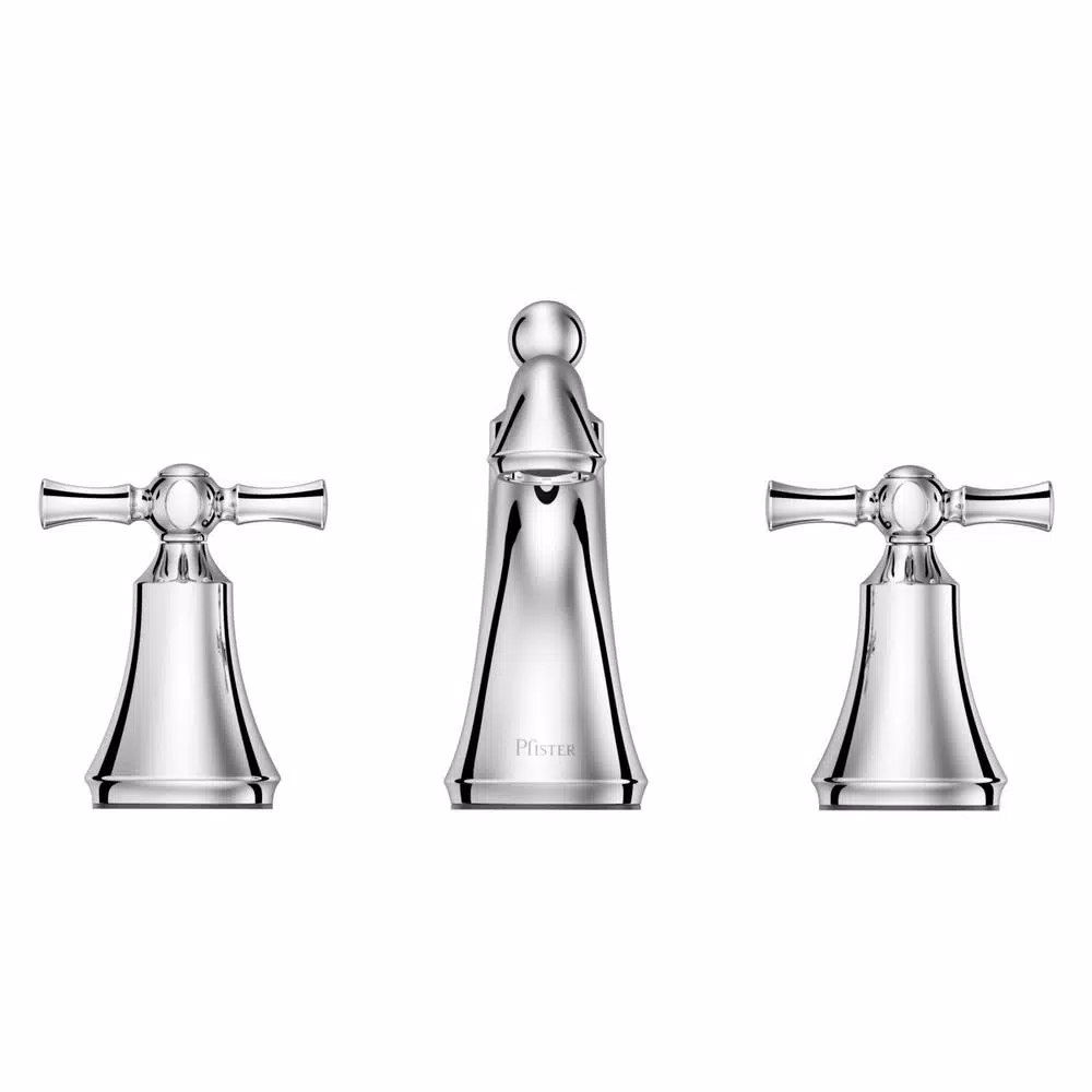 Pfister Thurmont 8 in. Widespread 2-Handle Bathroom Faucet, High Arc Spout, Polished Chrome