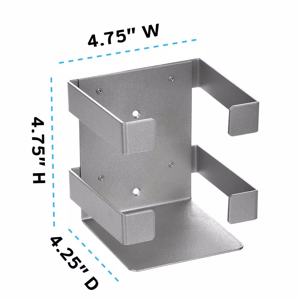 Alpine Industries Wall Mount Sanitizing Wipes Dispenser, Durable Metal Construction