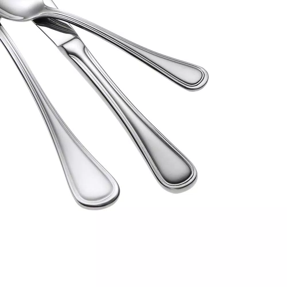 Oneida Barcelona 18/0 Stainless Steel Silver Serving Spoon Set, 36-Piece
