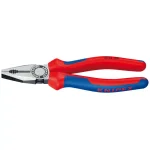 KNIPEX 7-1/4 in. Combination Pliers with Comfort Grip for Flat and Round Material thumbnail 1
