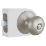 Defiant Stainless Steel Privacy Door Knob Set for Bedroom and Bathroom thumbnail 4