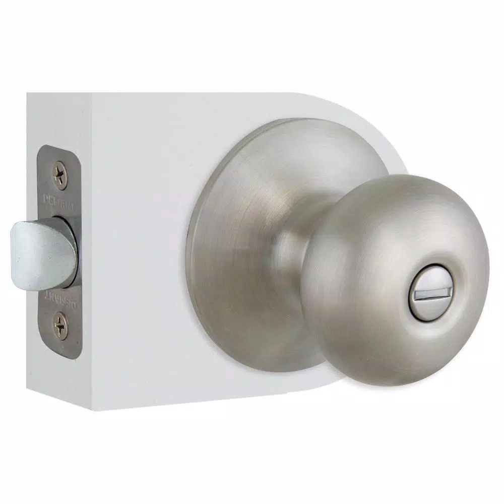 Defiant Stainless Steel Privacy Door Knob Set for Bedroom and Bathroom
