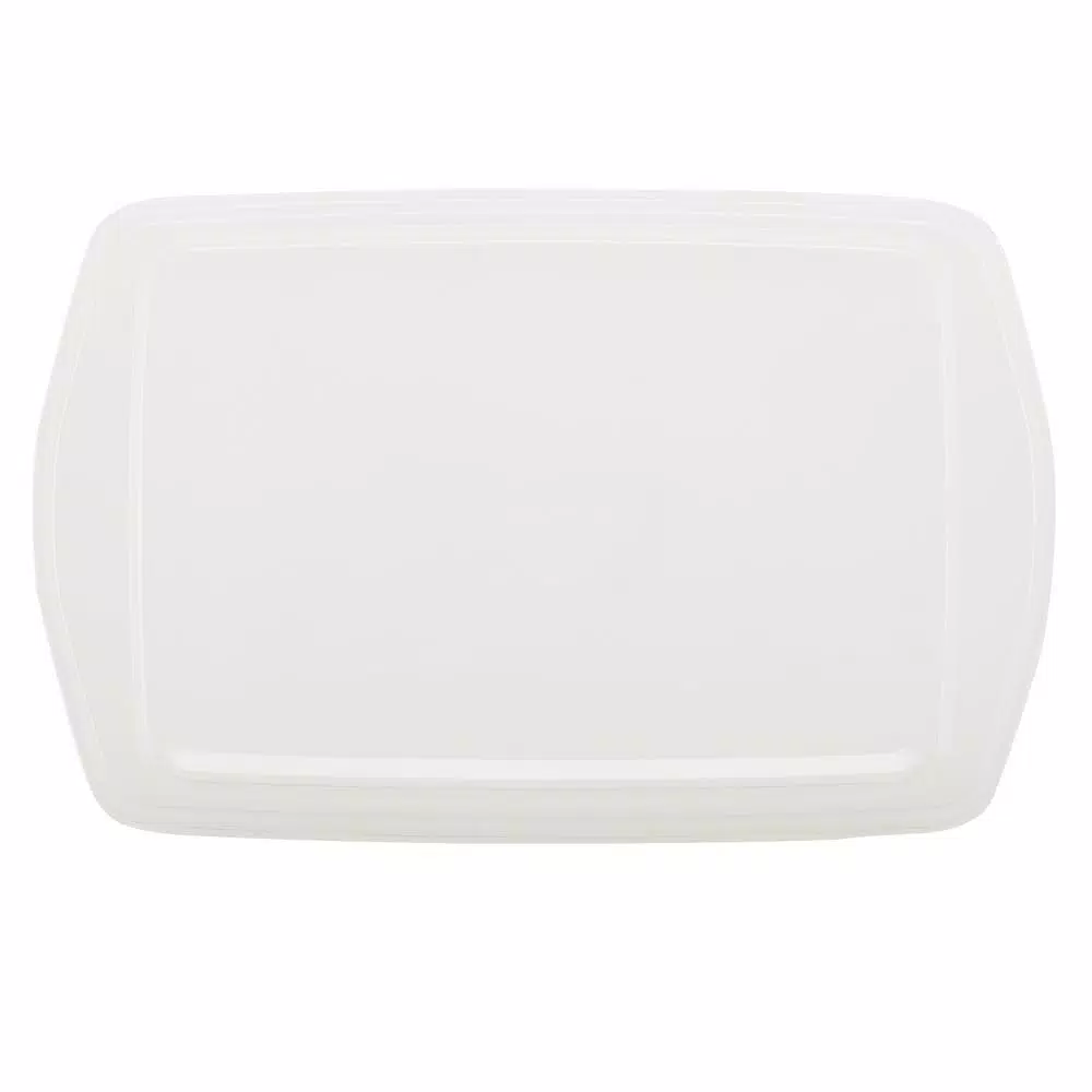 Rachael Ray 3-Piece Nonstick Bakeware Set with Lids, Silver