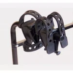 Swagman Black Around the Spare Deluxe 2-Bike RV Rack - Steel Hitch Mount thumbnail 2