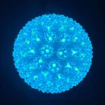 HOLIDYNAMICS HOLIDAY LIGHTING SOLUTIONS 7.5 in. Dynamic RGB Premier Orb - Multi-Color LED Lighted Sculpture thumbnail 8