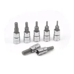 Stark 32-Piece SAE and Metric Hex Bit Socket Set, Chromium-Vanadium & S2 Steel thumbnail 4